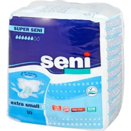 SUPER SENI Plius nelaikymo kelnės naktinės f.E.Gr.0 XS, 12X10 vnt