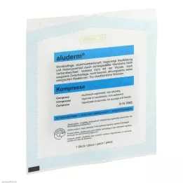ALUDERM Kompresai 10x15 cm, 1 vnt