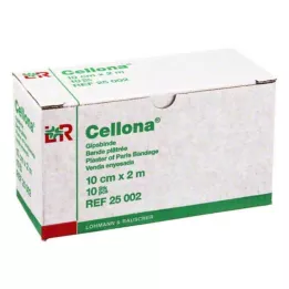 CELLONA Gipsiniai tvarsčiai 10 cmx2 m, 2X5 vnt