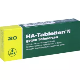 HA Tabletės N, 20 vnt
