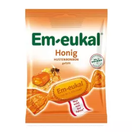 EM-EUKAL Saldainių medus su cukrumi, 75 g