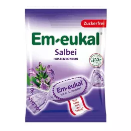 EM-EUKAL Saldainiai iš šalavijų be cukraus, 75 g