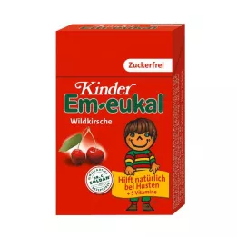 EM-EUKAL Kinder Bonbons becukrė kišeninė dėžutė, 40 g