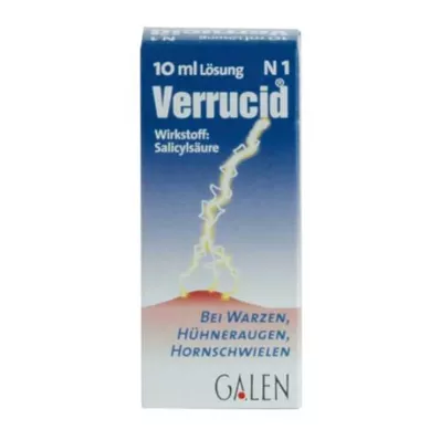 VERRUCID Tirpalas, 10 ml