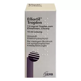 EFFORTIL Lašai, 15 ml