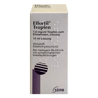 EFFORTIL Lašai, 15 ml