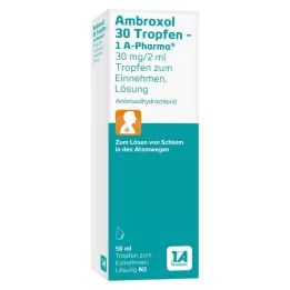 AMBROXOL 30 lašų-1A Pharma, 50 ml