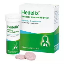 HEDELIX Šnypščiosios tabletės nuo kosulio, 20 vnt