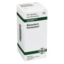 BISMUTUM PENTARKAN Tabletės, 200 vnt