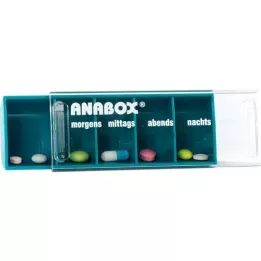 ANABOX Dieninė dėžutė turkis, 1 vnt
