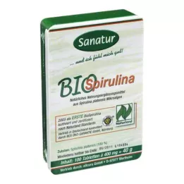 SPIRULINA BIO Tabletės, 100 vnt