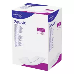ZETUVIT Sugeriantys kompresai sterilūs 20x40 cm, 5 vnt