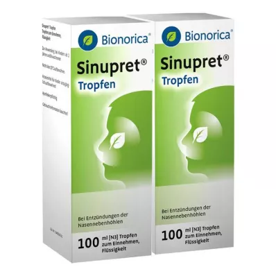 SINUPRET Lašai, 2X100 ml SINUPRET Lašai, 2X100 ml