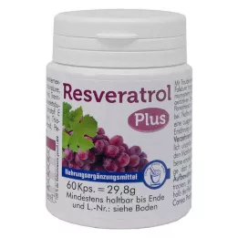 RESVERATROL PLUS Kapsulės, 60 vnt