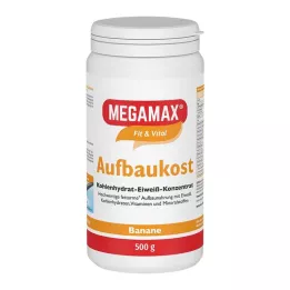 MEGAMAX Atkuriamieji maistiniai bananų milteliai, 500 g