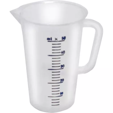 MESSBECHER 50 ml, 1 vnt