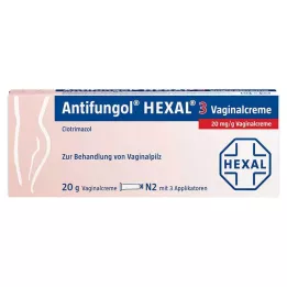 ANTIFUNGOL HEXAL 3 Makšties kremas, 20 g