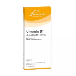 VITAMIN B1 INJEKTOPAS 25 mg injekcinis tirpalas, 10X1 ml