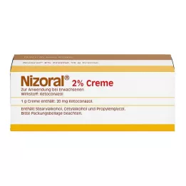 NIZORAL 2% grietinėlė 15g, 15 ml
