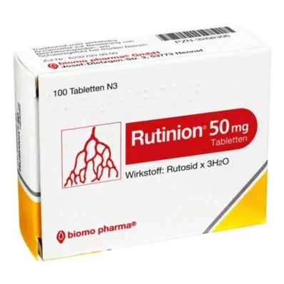 RUTINION Tabletės, 100 vnt RUTINION Tabletės, 100 vnt