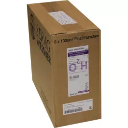 AQUA BIDEST Plastikas, 6X1000 ml