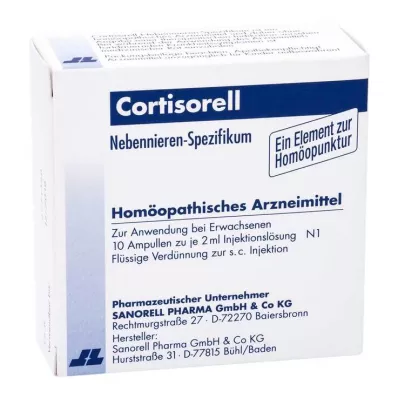 CORTISORELL Injekcinis tirpalas, 10X2 ml