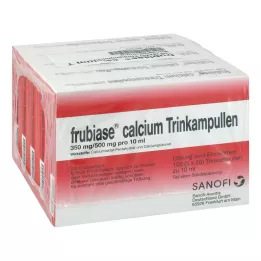 FRUBIASE CALCIUM T Geriamosios ampulės, 5X20 vnt