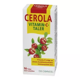 CEROLA Vitaminas C Taler Grandel, 16 vnt