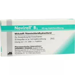 NOVIRELL B1 50 mg injekcinis tirpalas, 10 ml