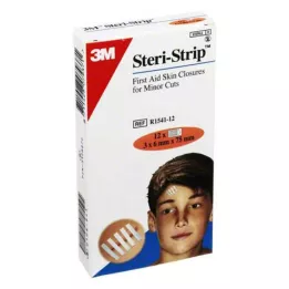 STERI STRIP sterilus 6x75mm 1541P, 12X3 vnt