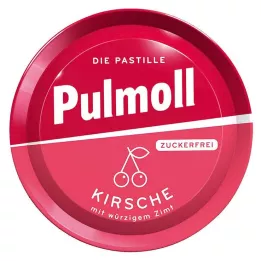 PULMOLL Vyšnių saldainiai be cukraus, 50 g