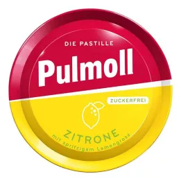 PULMOLL Citrininiai saldainiai be cukraus, 50 g