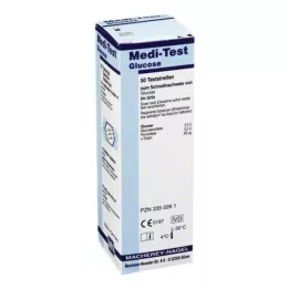 MEDI-TEST Gliukozės tyrimo juostelės, 50 vnt