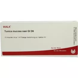 TUNICA gleivinės nasi GL D 6 ampulės, 10X1 ml