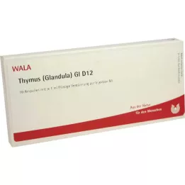 THYMUS GLANDULA GL D 12 ampulės, 10X1 ml