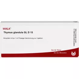 THYMUS GLANDULA GL D 15 ampulės, 10X1 ml