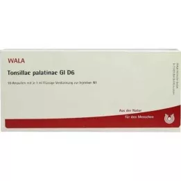 TONSILLAE palatinae GL D 6 ampulės, 10X1 ml
