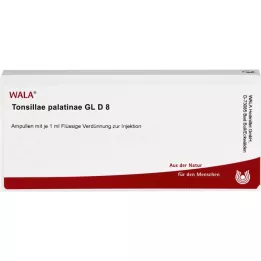 TONSILLAE palatinae GL D 8 ampulės, 10X1 ml