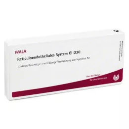 RETICULOENDOTHELIALES Sistema GL D 30 ampulės, 10X1 ml