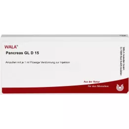 PANCREAS GL D 15 ampulės, 10X1 ml