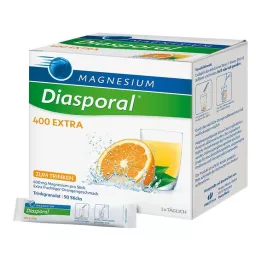 MAGNESIUM DIASPORAL 400 Ekstra geriamųjų granulių, 50 vnt