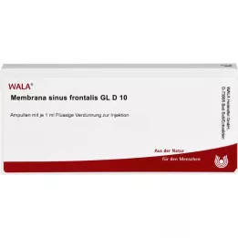 MEMBRANA sinus frontalis GL D 10 ampulės, 10X1 ml