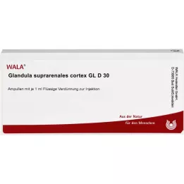 GLANDULA SUPRARENALES žievė GL D 30 ampulės, 10X1 ml