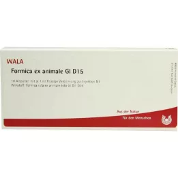 FORMICA EX animale GL D 15 ampulės, 10X1 ml
