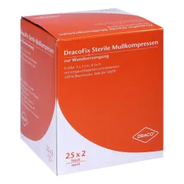 Dracofix Peel kompresai, 25x2 vnt