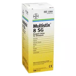 MULTISTIX 8 SG bandymo juostelės, 100 vnt