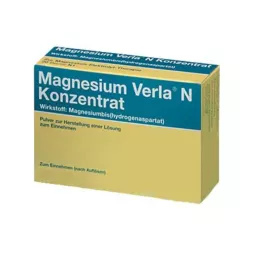 MAGNESIUM VERLA N koncentrato milteliai, skirti vartoti per burną, 500 vnt