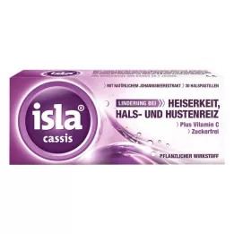 ISLA CASSIS Pastilės, 30 vnt