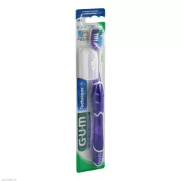 GUM Technika kompaktiškas dantų šepetėlis vidutinis, 1 vnt