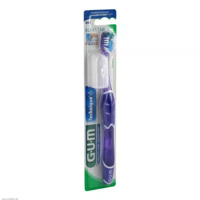 GUM Technika kompaktiškas dantų šepetėlis vidutinis, 1 vnt GUM Technika kompaktiškas dantų šepetėlis vidutinis, 1 vnt